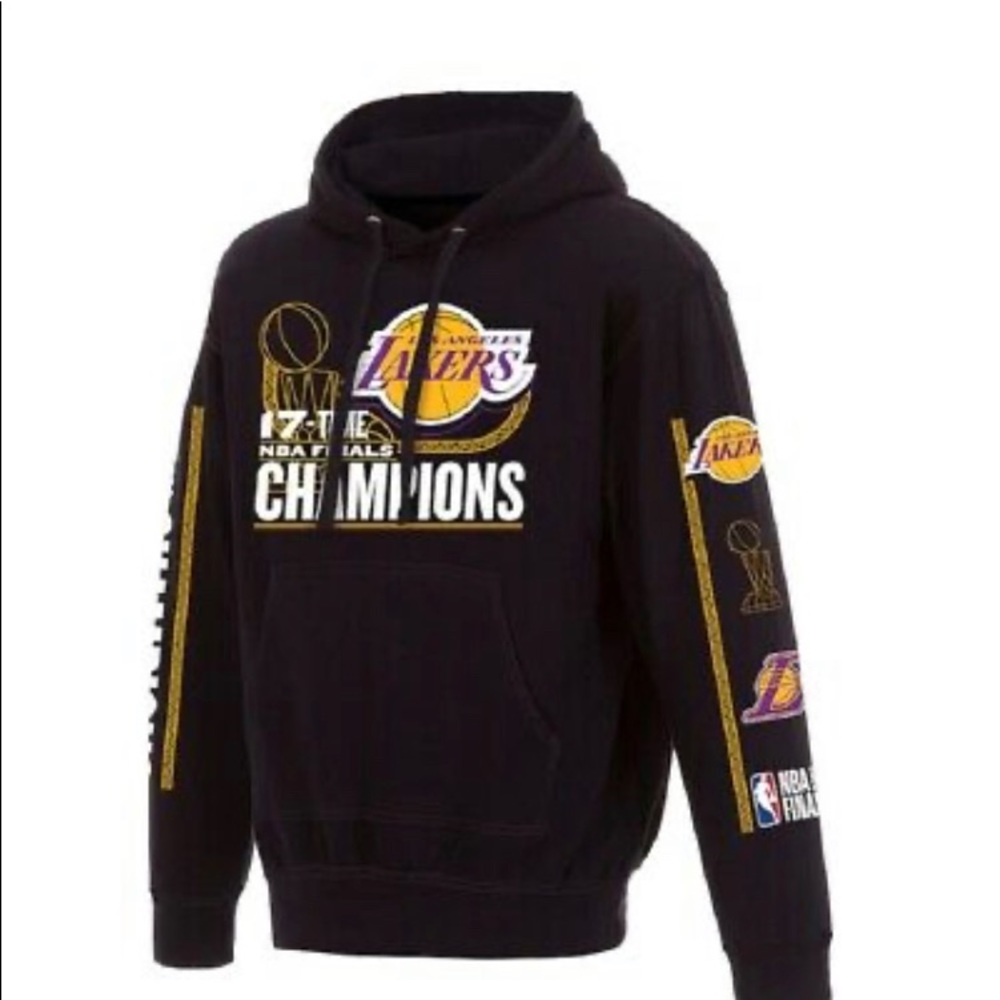 Los Angeles Lakers 17-Time Champs Pullover Hoodie